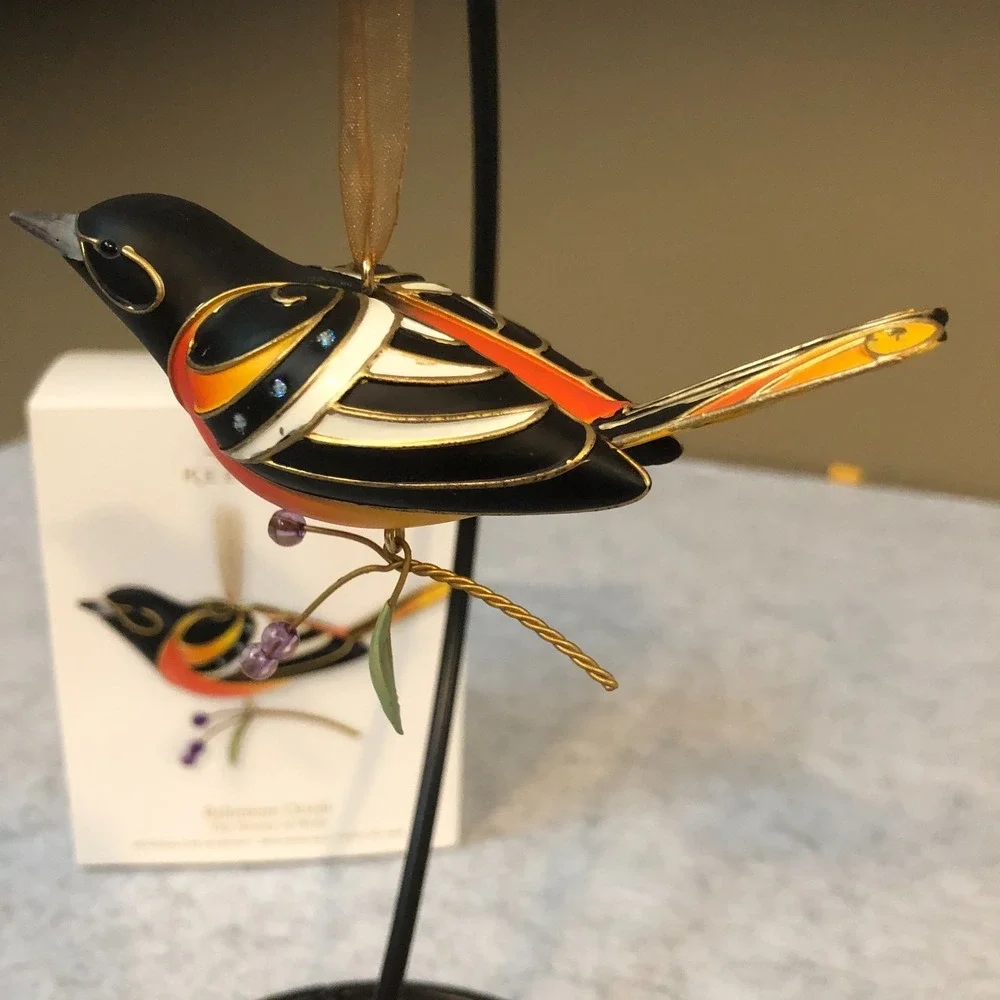 Hallmark Keepsake~2011 Baltimore Oriole~The Beauty of Birds Ornament~7th